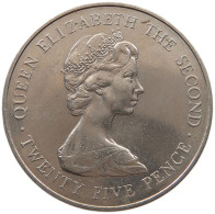 GUERNSEY 25 PENCE 1978 Elizabeth II. (1952-2022) #s008 0437 - Guernsey