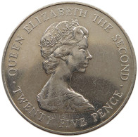 GUERNSEY 25 PENCE 1978  #a096 0293 - Guernsey