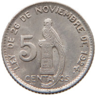 GUATEMALA 5 CENTAVOS 1945  #t160 0339 - Guatemala