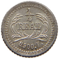 GUATEMALA 1/4 REAL 1872  #t006 0215 - Guatemala