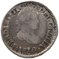 GUATEMALA 1/2 REAL 1814 FERNANDO VII. #t092 0523 - Guatemala