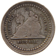 GUATEMALA 1/2 REAL 1881  #t064 0507 - Guatemala