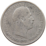 GREECE CRETE 2 DRACHMAI 1901 George I. (1863-1913) #t090 0097 - Grèce