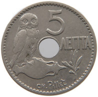 GREECE 5 LEPTA 1912 George I. (1863-1913) #a080 0537 - Grèce