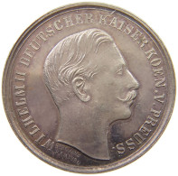HAMBURG MEDAILLE 1893 Wilhelm II. (1891-1918) STIFTUNGFEST D. VER. DEUTSCH. JÄGER Z. HAMBURG #tm1 0057 - Autres & Non Classés