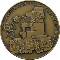 HAMBURG MEDAILLE 1973  #tm3 0165 - Autres & Non Classés