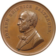 HAMBURG MEDAILLE 1864 JOHANN HEINRICH SALZKORN, LOZERN #tm1 0023 - Autres & Non Classés