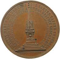 HAMBURG MEDAILLE 1878 BERGMANN KUGEL-DENKMAL #tm1 0017 - Autres & Non Classés