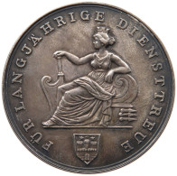 HAMBURG MEDAILLE  Silbermedaille O. J., Der Patriotischen Gesellschaft - Gegründet 1765 #sm05 0791 - Autres & Non Classés