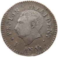 HAITI 25 CENTIMES AN 14 1817  #t111 1297 - Haití