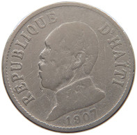 HAITI 20 CENTIMES 1907  #c082 0017 - Haïti