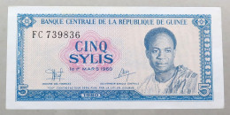 GUINEA 5 SYLIS 1980  #alb049 1523 - Guinée