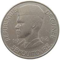 GUINEA 10 FRANCS 1962  #a016 0527 - Guinee