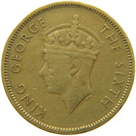 HONG KONG 10 CENTS 1950 George VI. (1936-1952) #a047 0467 - Hong Kong