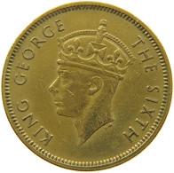 HONG KONG 10 CENTS 1949 George VI. (1936-1952) #a047 0471 - Hong Kong