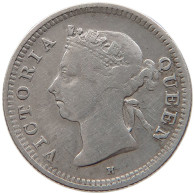 HONG KONG 5 CENTS 1892 Victoria 1837-1901 #t159 0259 - Hong Kong