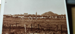 HORNU PHOTO NOIR ET BLANC EGLISE ET TERRILS   PHOTO 13/13 CM - Boussu