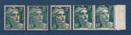 France - Variété - YT N° 713 ** - Neuf Sans Charnière - Pétouille - Couleur - 1945 à 1947 - Nuovi