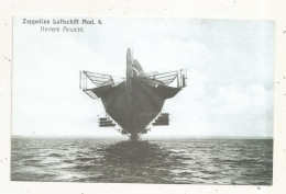 Cp, Rééditions, Aviation, Zeppelins Luftschiff Mod. 4. Hintere Ansicht, Vierge - Dirigeables