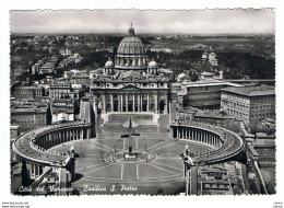 CITTA'  DEL  VATICANO:  BASILICA  S. PIETRO  -  FOTO  AEREA  -  PER  LA  SVIZZERA  -  FG - Vatican