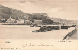 BELGIQUE - Dinant - L'Ecluse En Aval - Carte Postale Ancienne - Dinant