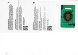 2023 Luxemburg Crypto Stamp Grün  **MNH - Unused Stamps