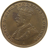 HONG KONG CENT 1926 George V. (1910-1936) #t112 1069 - Hong Kong