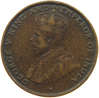 HONG KONG CENT 1926 George V. (1910-1936) #s017 0317 - Hong Kong