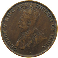 HONG KONG CENT 1926 George V. (1910-1936) #a031 0487 - Hong Kong