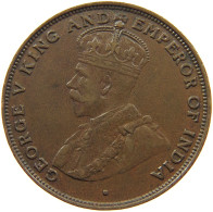 HONG KONG CENT 1924 George V. (1910-1936) #t017 0243 - Hong Kong