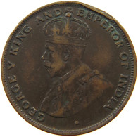 HONG KONG CENT 1919 George V. (1910-1936) #a031 0503 - Hong Kong