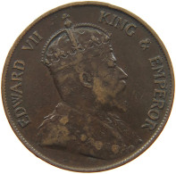 HONG KONG CENT 1904 Edward VII., 1901 - 1910 #c009 0245 - Hong Kong