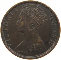 HONG KONG CENT 1901 Victoria 1837-1901 #t017 0263 - Hong Kong