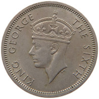 HONG KONG 50 CENTS 1951 George VI. (1936-1952) #s021 0047 - Hong Kong