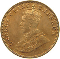 INDIA BRITISH 1/4 ANNA 1930 B George V. (1910-1936) #t078 0859 - Indien