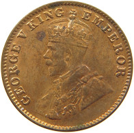 INDIA BRITISH 1/4 ANNA 1928 B George V. (1910-1936) #t078 0739 - Inde