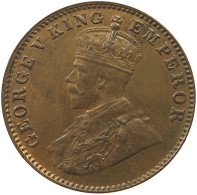 INDIA BRITISH 1/4 ANNA 1926 B George V. (1910-1936) OFF-CENTER #t071 0613 - Inde