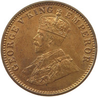 INDIA BRITISH 1/4 ANNA 1917 C George V. (1910-1936) #t071 0197 - Inde