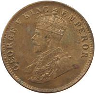 INDIA BRITISH 1/4 ANNA 1918 C George V. (1910-1936) #t071 0199 - Indien