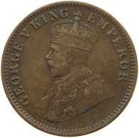 INDIA BRITISH 1/4 ANNA 1917 George V. (1910-1936) #c080 0369 - Indien