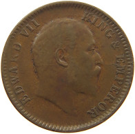 INDIA BRITISH 1/4 ANNA 1908 Edward VII., 1901 - 1910 #a095 0185 - Indien