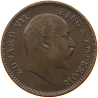 INDIA BRITISH 1/4 ANNA 1907 Edward VII., 1901 - 1910 #s050 0131 - Indien