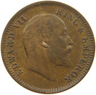 INDIA BRITISH 1/4 ANNA 1907 Edward VII., 1901 - 1910 #a092 0699 - Indien