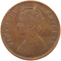 INDIA BRITISH 1/4 ANNA 1892 Victoria 1837-1901 #s080 0009 - Indien