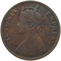 INDIA BRITISH 1/4 ANNA 1887 B Victoria 1837-1901 #t072 0003 - Inde