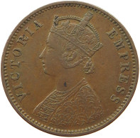 INDIA BRITISH 1/4 ANNA 1887 B Victoria 1837-1901 #t072 0013 - Indien