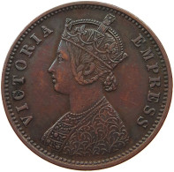 INDIA BRITISH 1/4 ANNA 1887 B Victoria 1837-1901 #t071 0157 - India