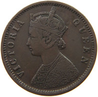 INDIA BRITISH 1/4 ANNA 1876 Victoria 1837-1901 #s050 0353 - India