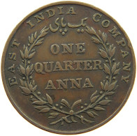 INDIA BRITISH 1/4 ANNA 1835 WILLIAM IV. (1830-1837) #c061 0423 - India