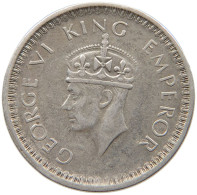INDIA BRITISH 1/2 RUPEE 1945 George VI. (1936-1952) #c034 0447 - India